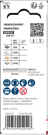 Bosch universaalsete materjalide puuriga augusaag 25 x 40 mm.